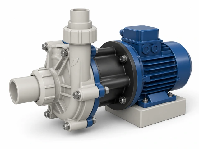 pompa orizzontale centrifuga a trascinamento magnetico in PP PVDF VETRORESINA ATEX per galvanica industria galvanic font