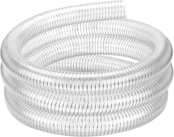 tubo flessibile spiralato pvc pa pu trasparente anima metallica giunto tubo flex merlett ipl armovin
